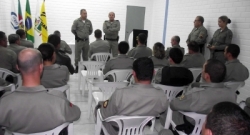 Formatura dos Policiais Militares de Camaquã.