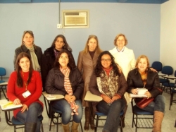 RODA DE DEBATE COM A SECRETÁRIA DE POLÍTICAS PARA AS MULHERES DO RS NO GRUPO SERVI