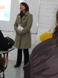 PALESTRA COM A PROFESSORA INEZ RAMOS CRESPO NO CURSO DE PEDAGOGIA