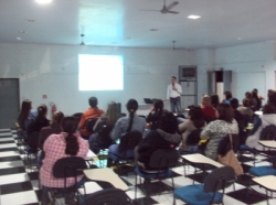 Palestra sobre Administração Hospitalar