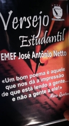 5º VERSEJO ESTUDANTIL da EMEF José Antônio Netto