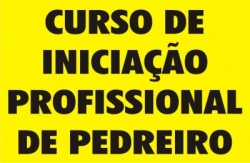 Curso de Iniciação Profissional de Pedreiro 