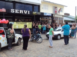 Homenagem de Natal para os alunos de sábado