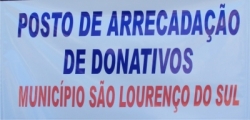 ARRECADAÇÃO DONATIVOS SLS.